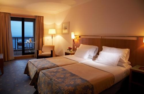 Deluxe Double or Twin Room with Side Sea View and Balcony