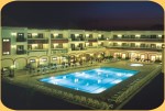 Hotel Vila Gal� Tavira - Night Pool View